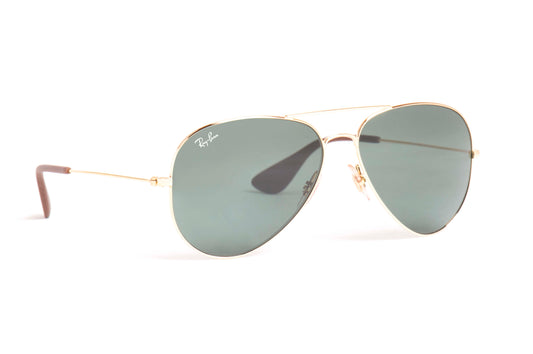 Ray-Ban Aviator Sunglasses RB3558 001/71