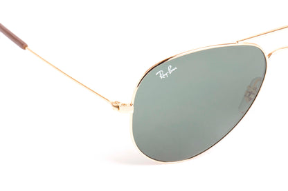 Ray-Ban Aviator Sunglasses RB3558 001/71