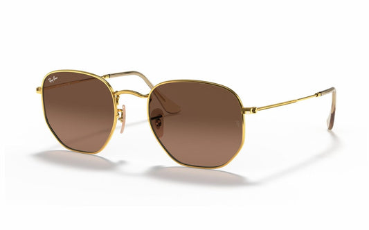 Ray-Ban Hexagonal Flat Lenses Sunglasses RB3548-N 9124/43